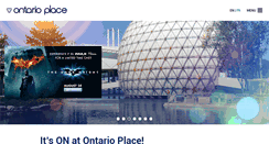 Desktop Screenshot of ontarioplace.com